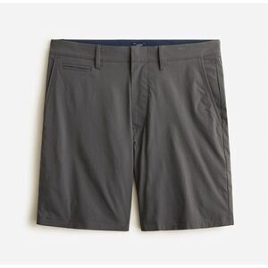 J CREW Mens Tech Shorts NEW Charcoal Gray Stretch Performance BE055 Golf 36 x 9